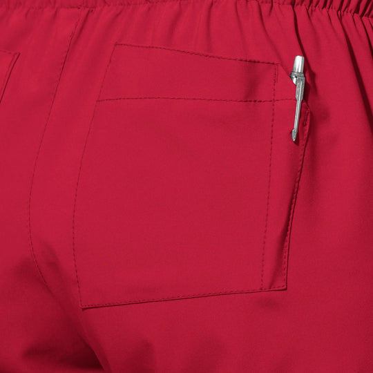 Wink Scrubs Women's Flat Front Cargo Scrub Pant Red | scrub-supply.com