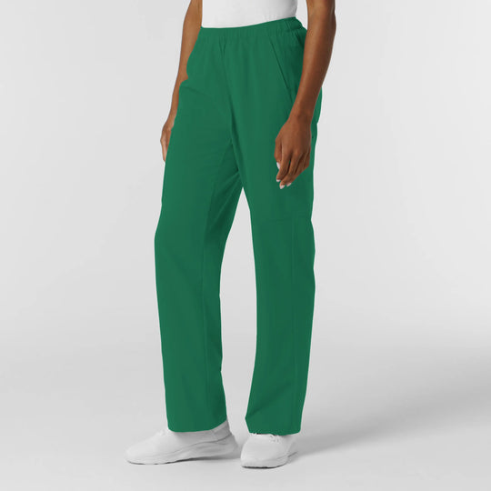 Wink Scrubs Women's NURTUR Straight Leg Cargo Scrub Pant Hunter | scrub-supply.com