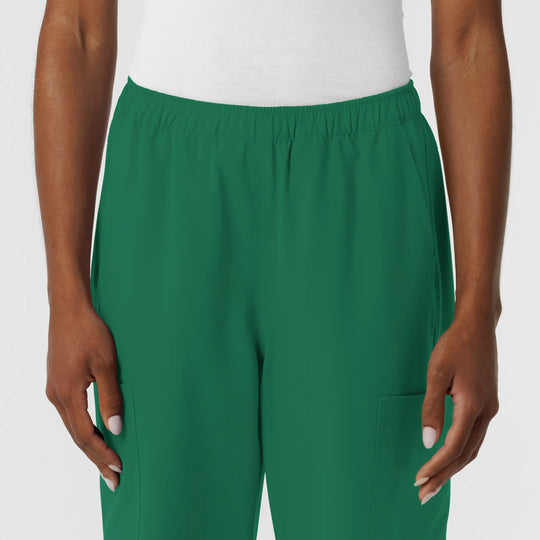 Wink Scrubs Women's NURTUR Straight Leg Cargo Scrub Pant Hunter | scrub-supply.com