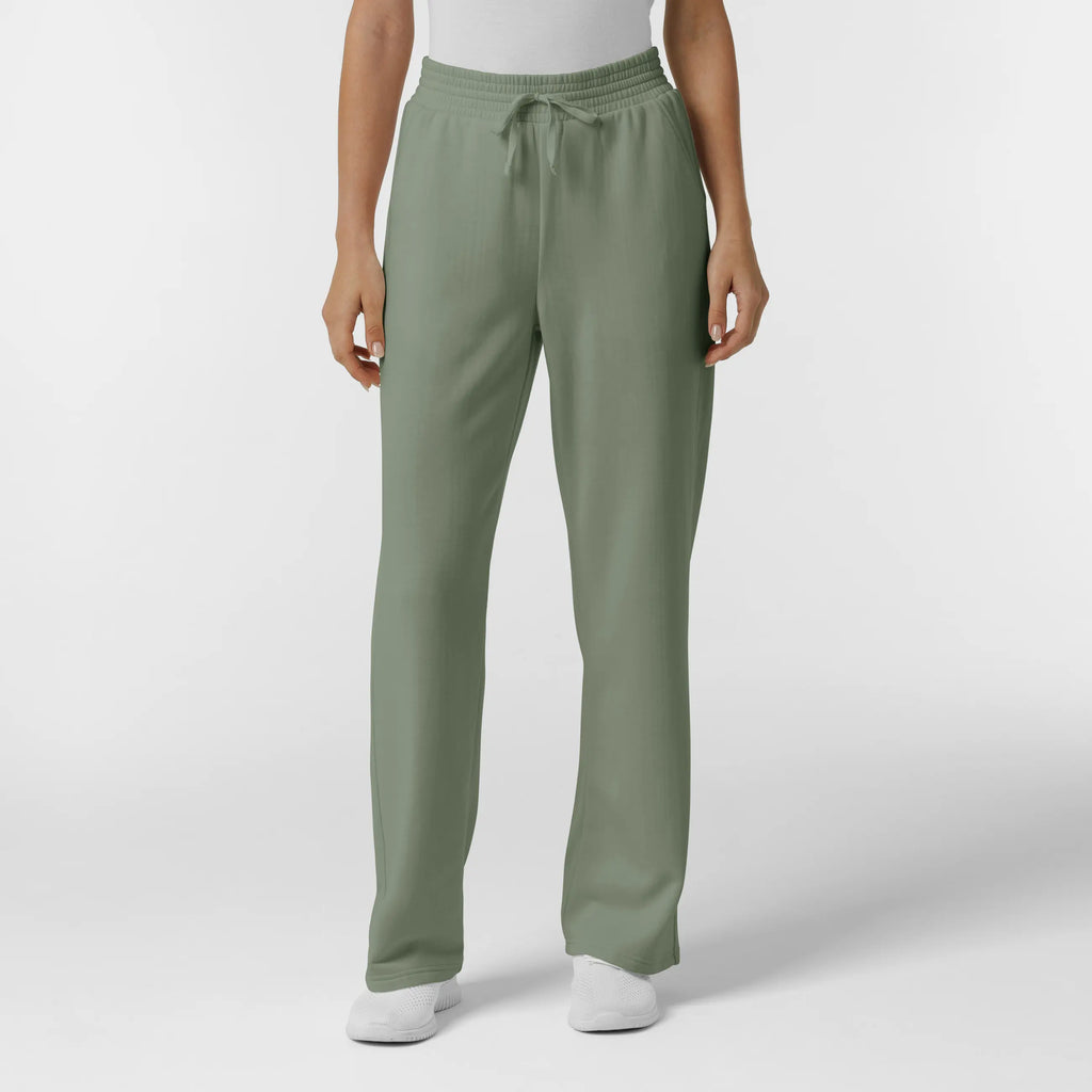 Wink Scrubs Women's Wide Leg Pant Sage | scrub-supply.com