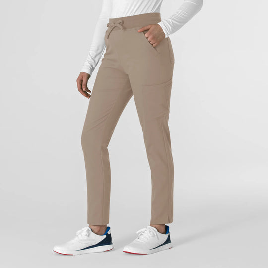 Wink Scrubs Women's Cargo Straight Slim Leg Scrub Pant Haze | scrub-supply.com