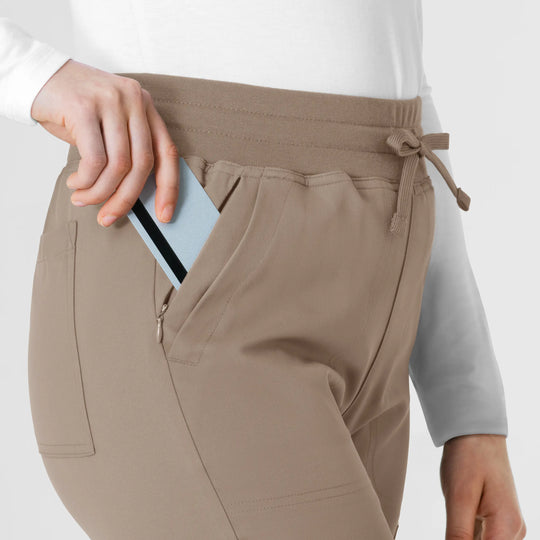 Wink Scrubs Women's Cargo Straight Slim Leg Scrub Pant Haze | scrub-supply.com