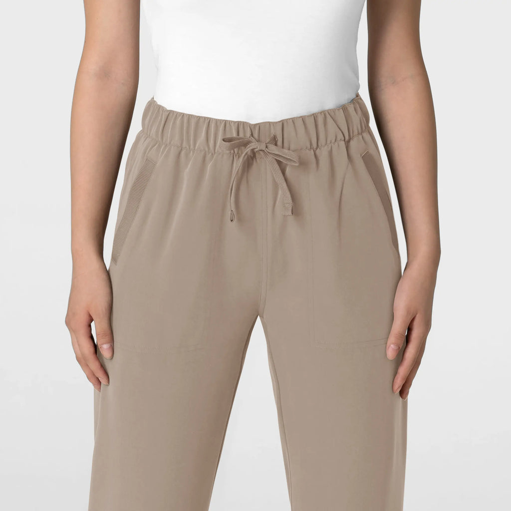 Wink Scrubs Women's Stovepipe High-Low Hem Scrub Pant Haze | scrub-supply.com