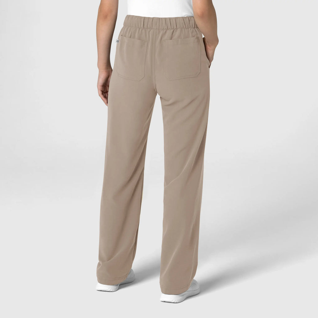 Wink Scrubs Women's Stovepipe High-Low Hem Scrub Pant Haze | scrub-supply.com