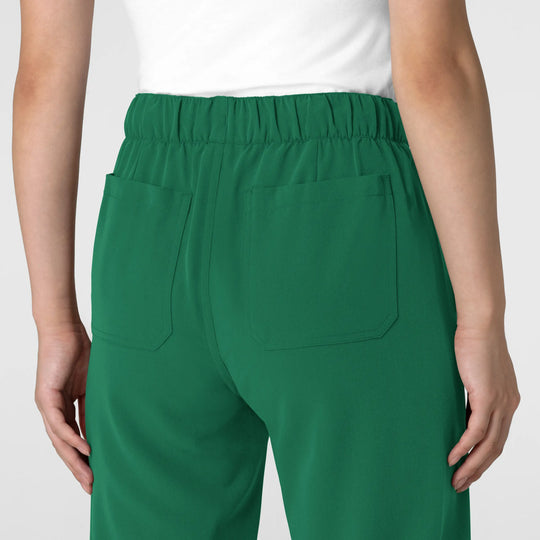 Wink Scrubs Women's Stovepipe High-Low Hem Scrub Pant Hunter | scrub-supply.com