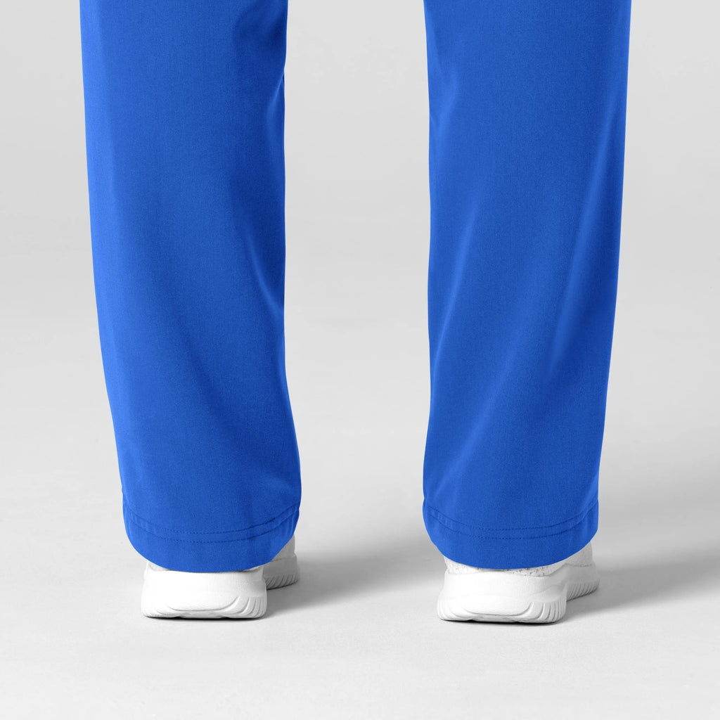 Wink Scrubs Women's Stovepipe High-Low Hem Scrub Pant Royal Blue | scrub-supply.com