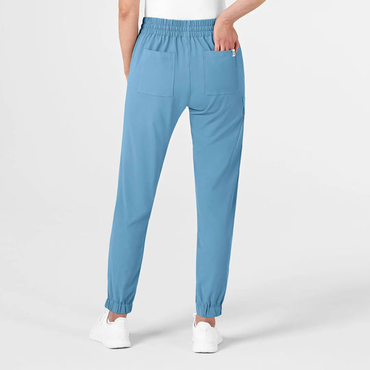 Wink Scrubs Women's RENEW Jogger Scrub Pant Bay Blue | scrub-supply.com