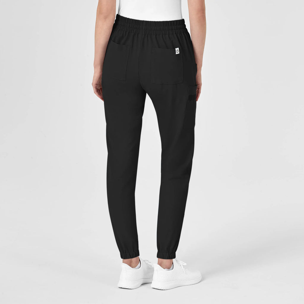 Wink Scrubs Women's RENEW Jogger Scrub Pant Black | scrub-supply.com