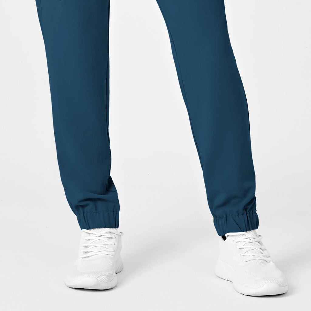 Wink Scrubs Women's RENEW Jogger Scrub Pant Caribbean Blue | scrub-supply.com