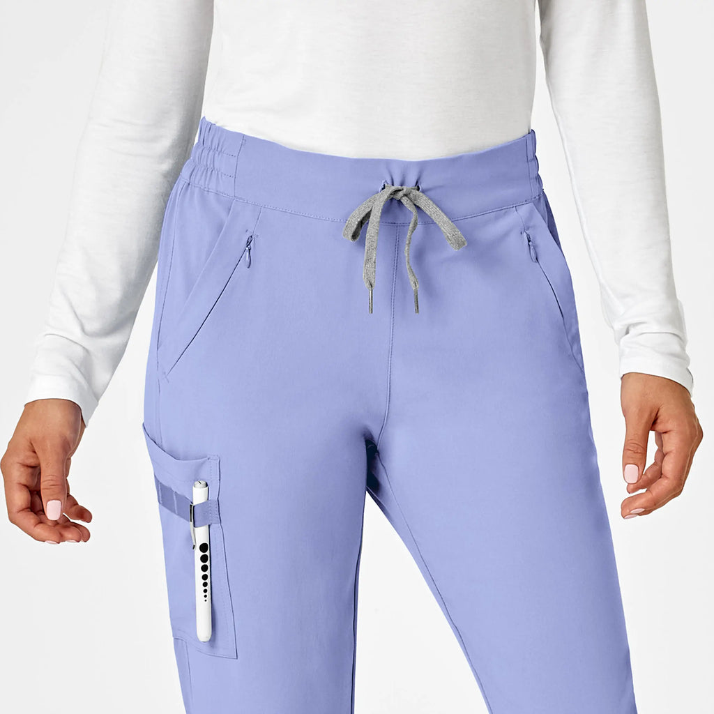 Wink Scrubs Women's RENEW Jogger Scrub Pant Ceil Blue | scrub-supply.com