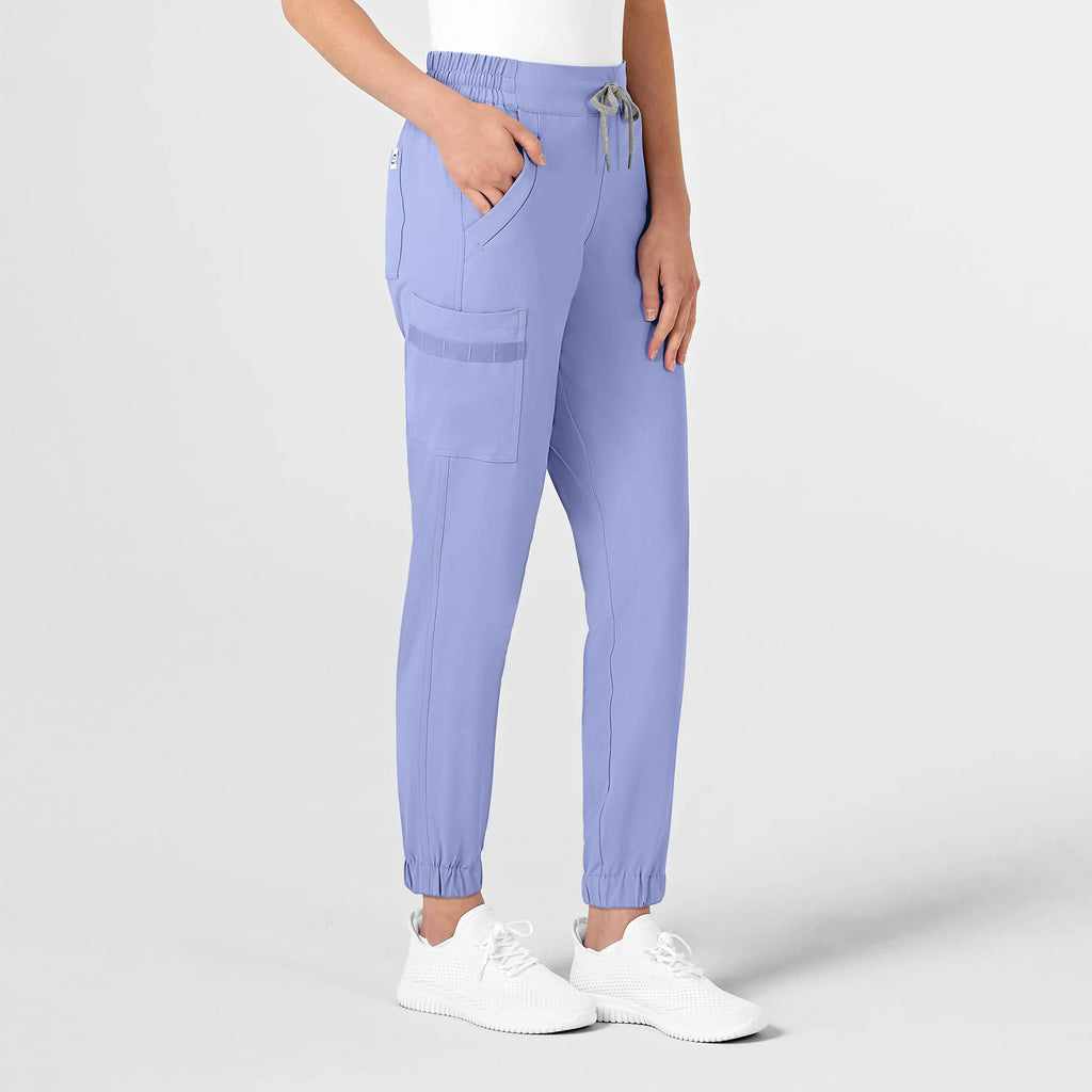 Wink Scrubs Women's RENEW Jogger Scrub Pant Ceil Blue | scrub-supply.com