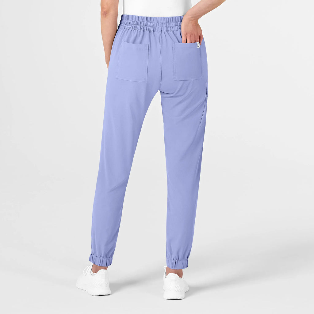 Wink Scrubs Women's RENEW Jogger Scrub Pant Ceil Blue | scrub-supply.com