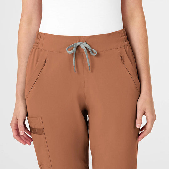 Wink Scrubs Women's RENEW Jogger Scrub Pant Clay | scrub-supply.com