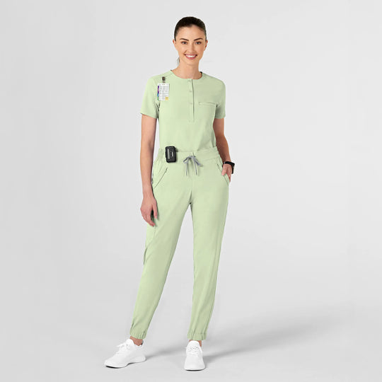 Wink Scrubs Women's RENEW Jogger Scrub Pant Fresh Mint | scrub-supply.com