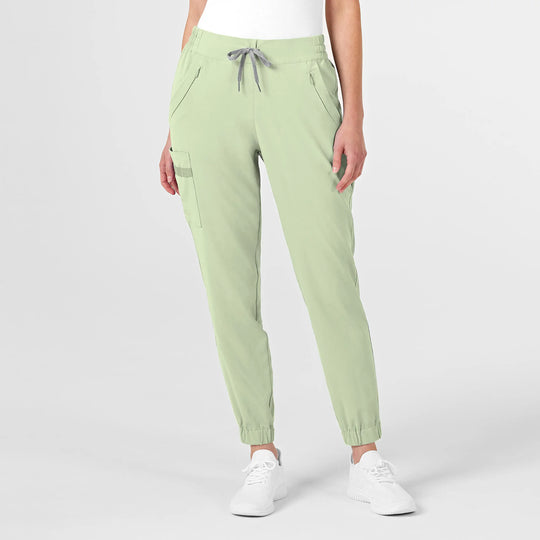 Wink Scrubs Women's RENEW Jogger Scrub Pant Fresh Mint | scrub-supply.com