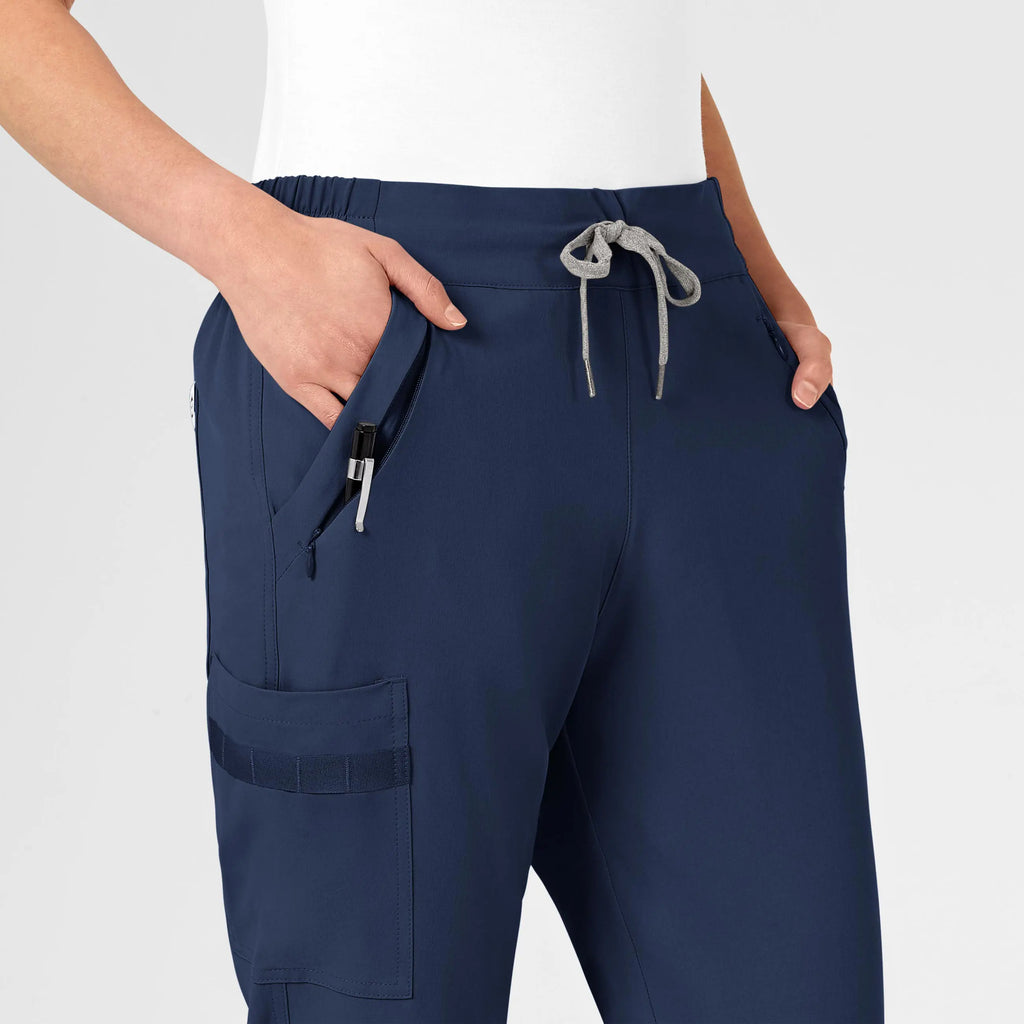 Wink Scrubs Women's RENEW Jogger Scrub Pant Navy | scrub-supply.com