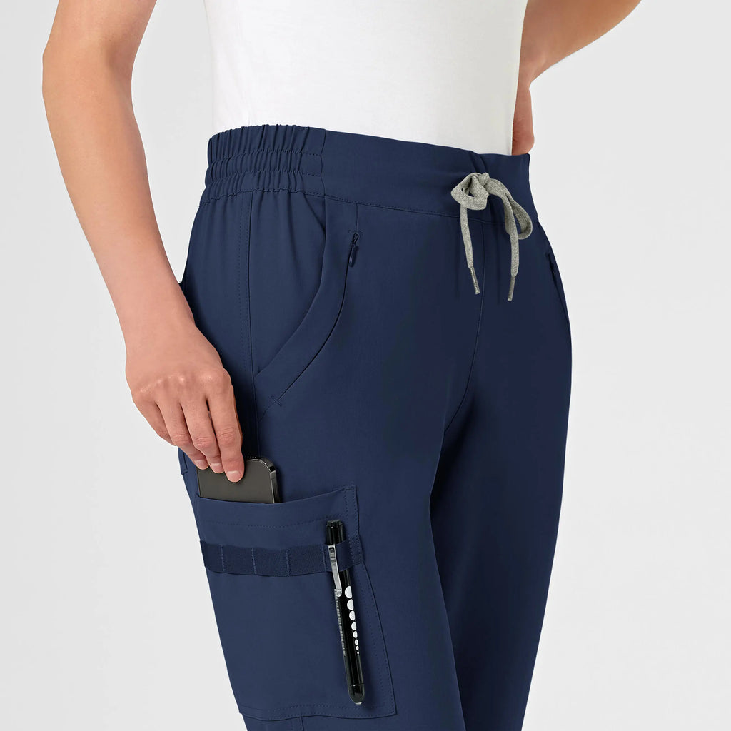 Wink Scrubs Women's RENEW Jogger Scrub Pant Navy | scrub-supply.com