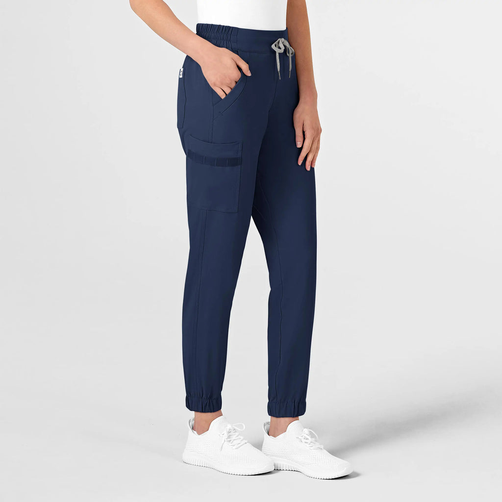 Wink Scrubs Women's RENEW Jogger Scrub Pant Navy | scrub-supply.com