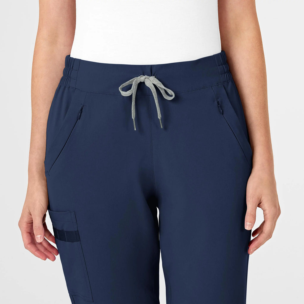 Wink Scrubs Women's RENEW Jogger Scrub Pant Navy | scrub-supply.com