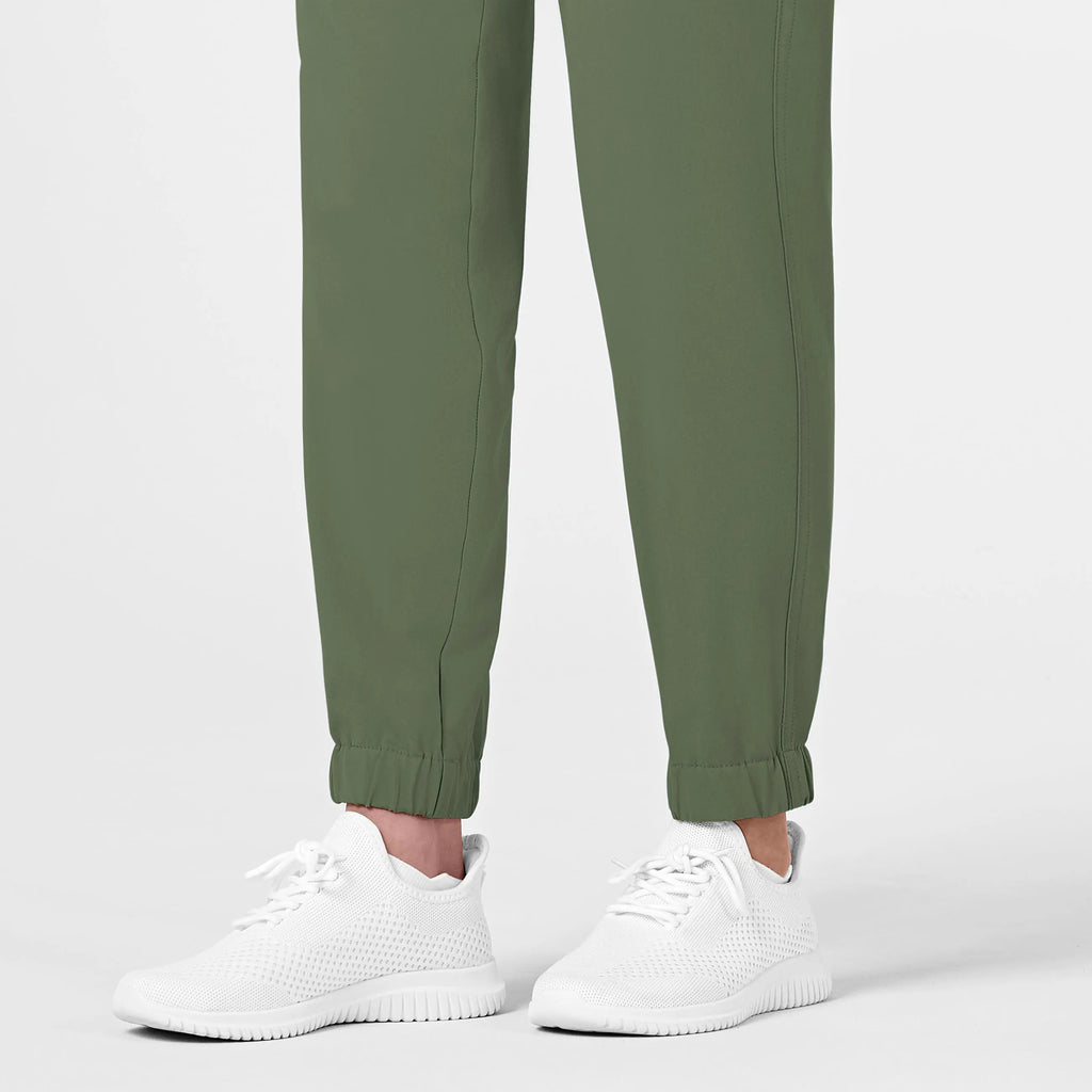 Wink Scrubs Women's RENEW Jogger Scrub Pant Olive | scrub-supply.com