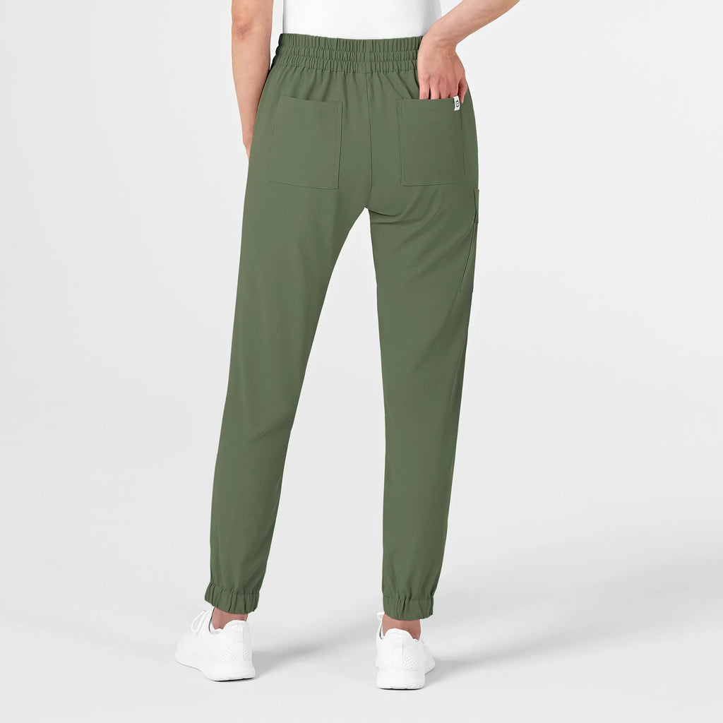 Wink Scrubs Women's RENEW Jogger Scrub Pant Olive | scrub-supply.com