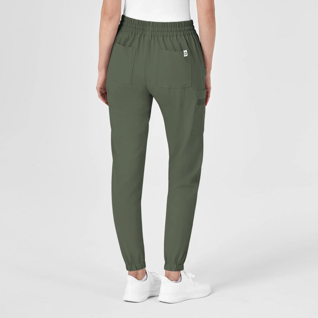 Wink Scrubs Women's RENEW Jogger Scrub Pant Olive | scrub-supply.com