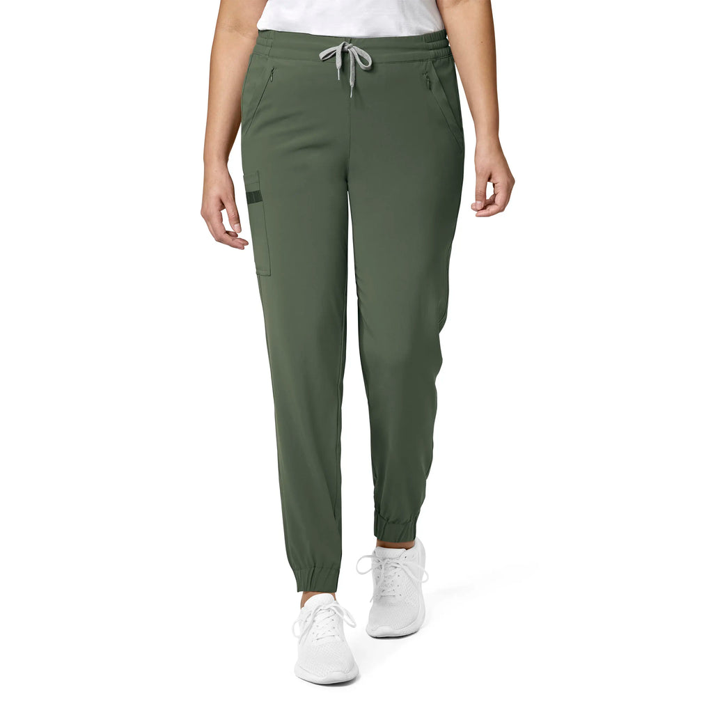 Wink Scrubs Women's RENEW Jogger Scrub Pant Olive | scrub-supply.com