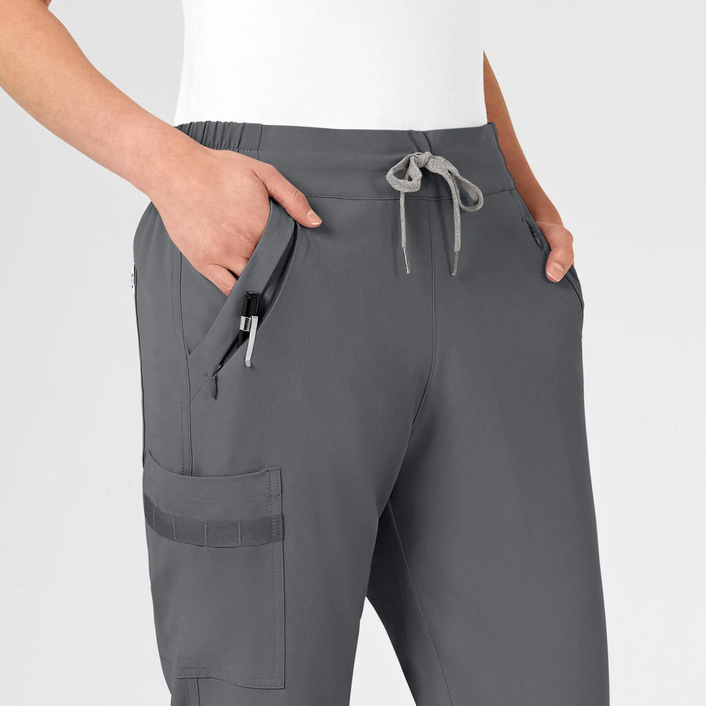 Wink Scrubs Women's RENEW Jogger Scrub Pant Pewter | scrub-supply.com