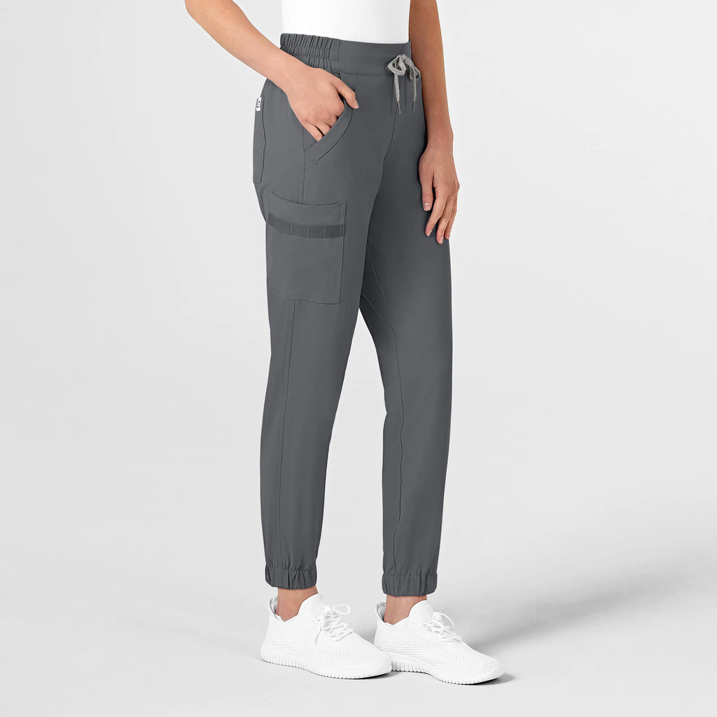 Wink Scrubs Women's RENEW Jogger Scrub Pant Pewter | scrub-supply.com