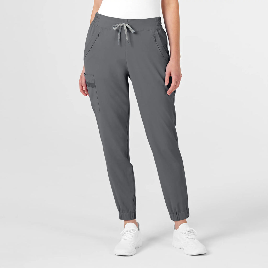 Wink Scrubs Women's RENEW Jogger Scrub Pant Pewter | scrub-supply.com