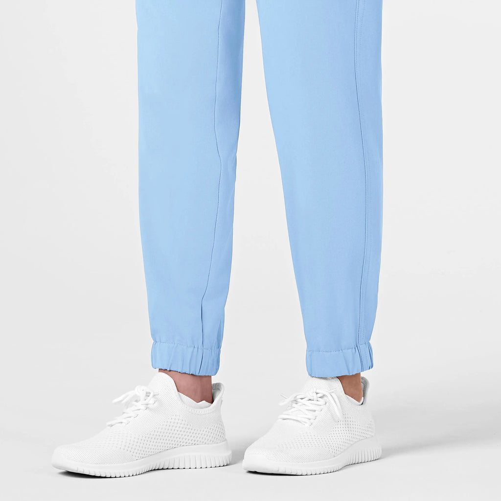 Wink Scrubs Women's RENEW Jogger Scrub Pant Powder Blue | scrub-supply.com