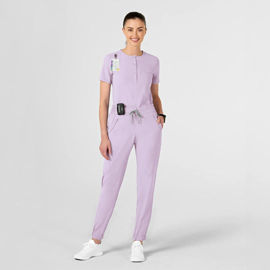 Wink Scrubs Women's RENEW Jogger Scrub Pant Pastel Lilac | scrub-supply.com