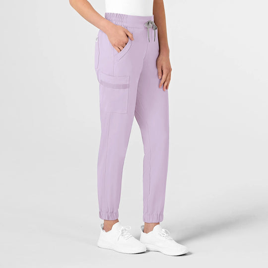Wink Scrubs Women's RENEW Jogger Scrub Pant Pastel Lilac | scrub-supply.com