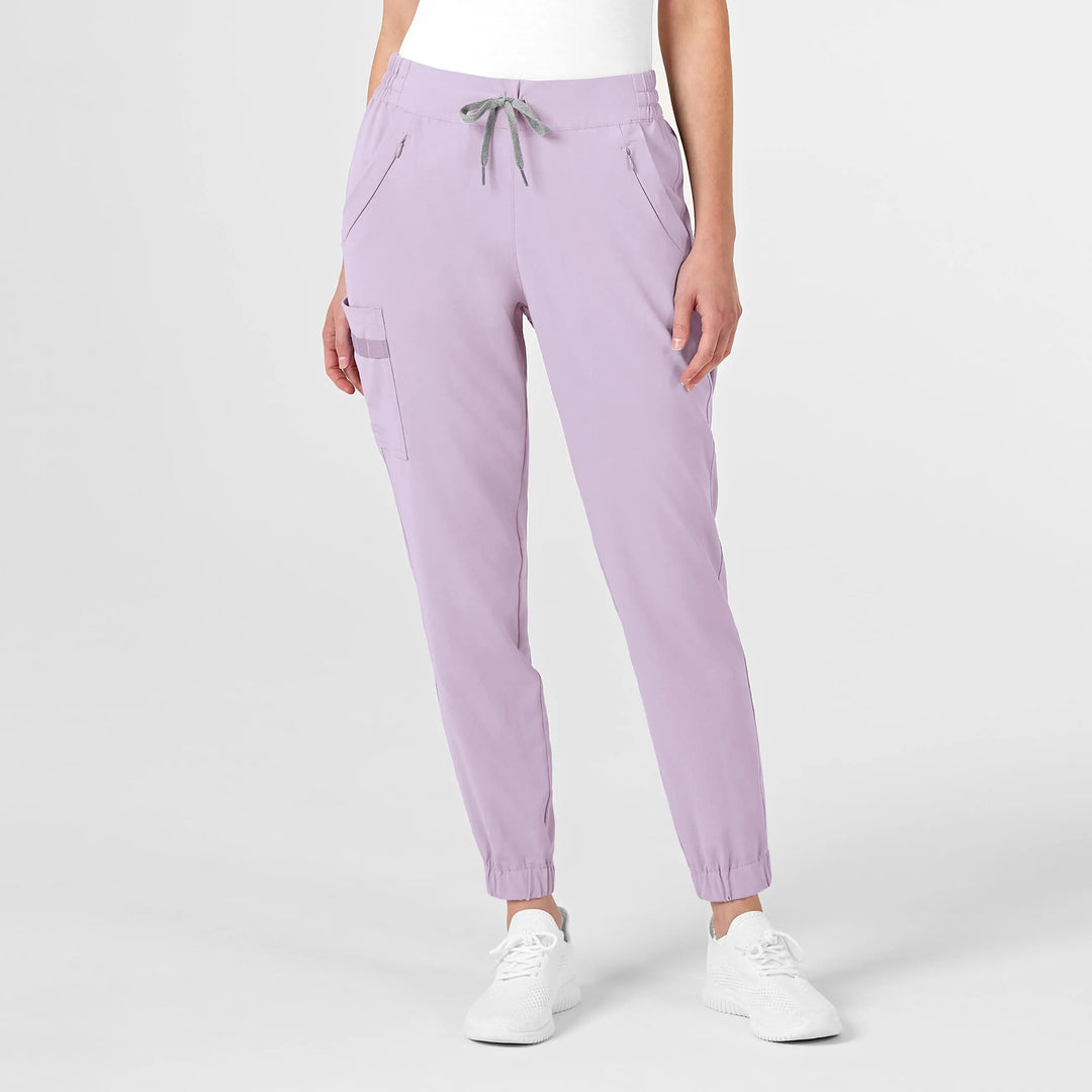 Wink Scrubs Women's RENEW Jogger Scrub Pant Pastel Lilac | scrub-supply.com