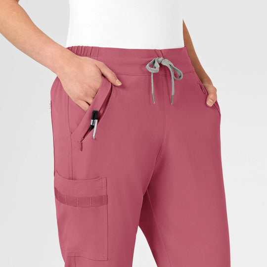 Wink Scrubs Women's RENEW Jogger Scrub Pant Rosebud | scrub-supply.com
