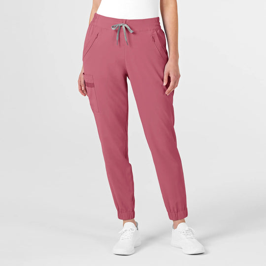 Wink Scrubs Women's RENEW Jogger Scrub Pant Rosebud | scrub-supply.com