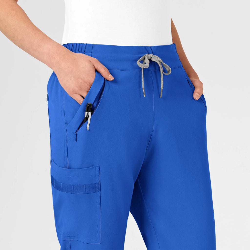 Wink Scrubs Women's RENEW Jogger Scrub Pant Royal Blue | scrub-supply.com