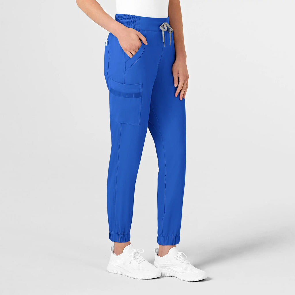 Wink Scrubs Women's RENEW Jogger Scrub Pant Royal Blue | scrub-supply.com