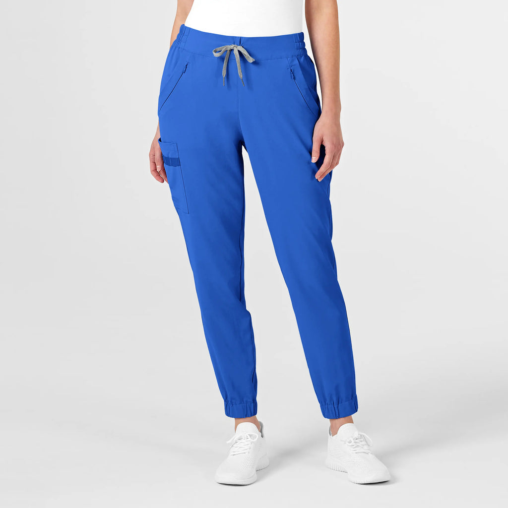 Wink Scrubs Women's RENEW Jogger Scrub Pant Royal Blue | scrub-supply.com