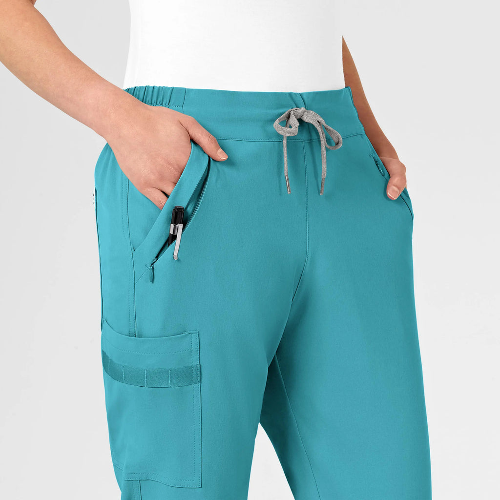 Wink Scrubs Women's RENEW Jogger Scrub Pant Teal | scrub-supply.com