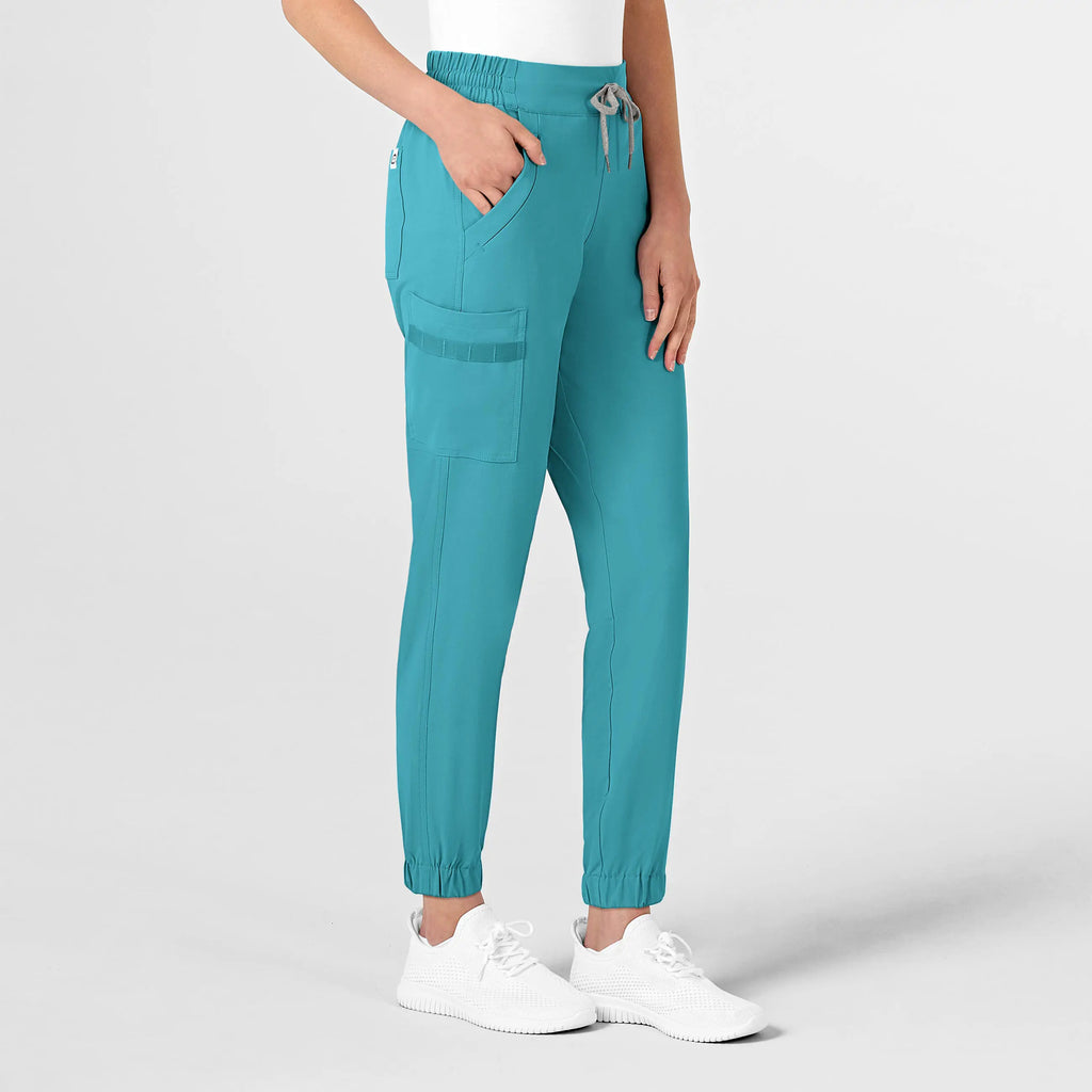 Wink Scrubs Women's RENEW Jogger Scrub Pant Teal | scrub-supply.com