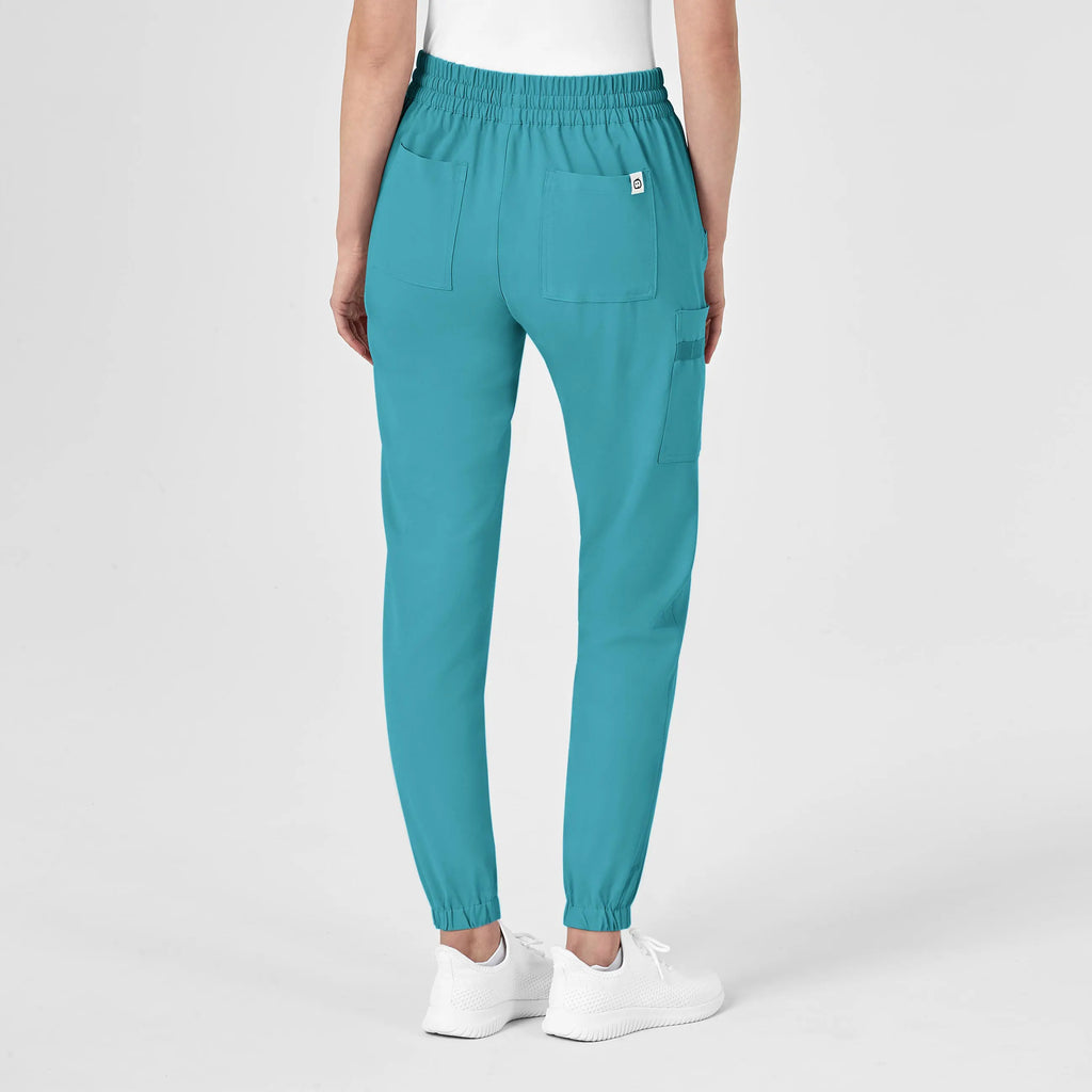 Wink Scrubs Women's RENEW Jogger Scrub Pant Teal | scrub-supply.com