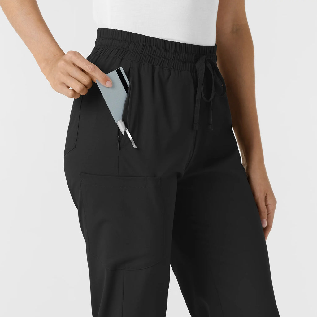 Wink Scrubs Women's Bootcut Scrub Pant Black | scrub-supply.com