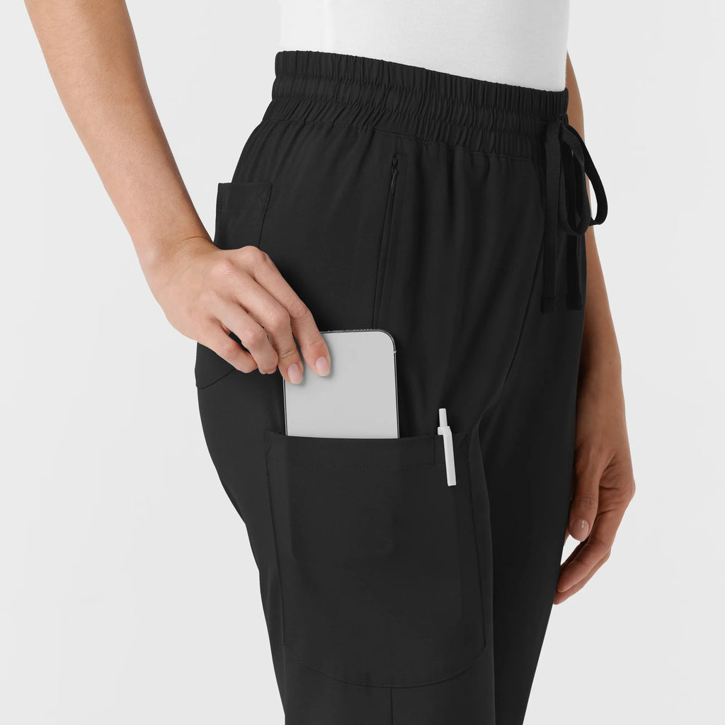 Wink Scrubs Women's Bootcut Scrub Pant Black | scrub-supply.com