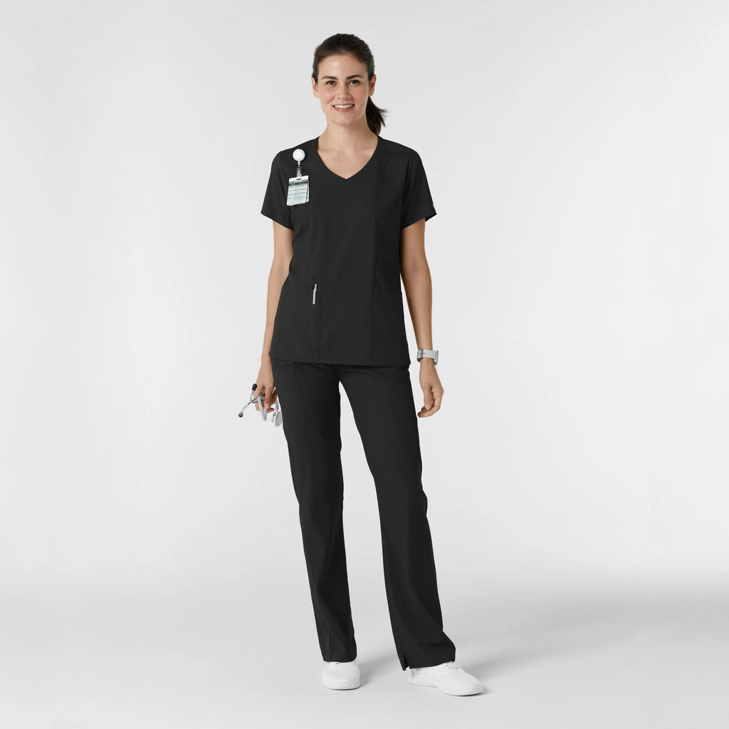 Wink Scrubs Women's Bootcut Scrub Pant Black | scrub-supply.com