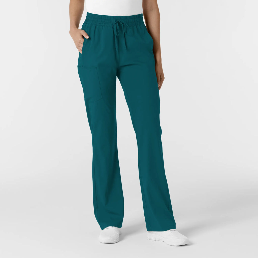 Wink Scrubs Women's Bootcut Scrub Pant Caribbean Blue | scrub-supply.com