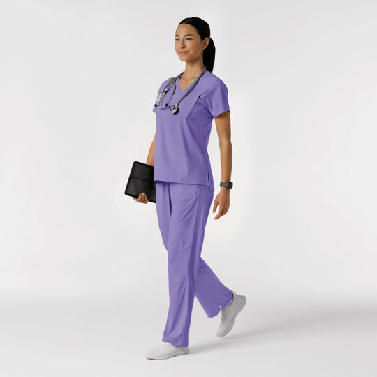 Wink Scrubs Women's Bootcut Scrub Pant Iris Purple | scrub-supply.com