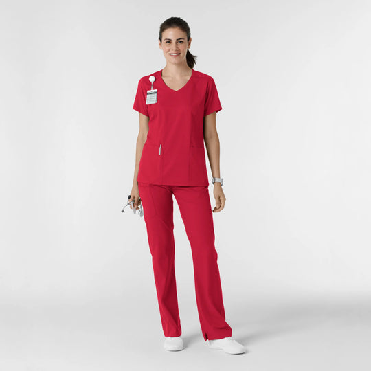 Wink Scrubs Women's Bootcut Scrub Pant Red | scrub-supply.com