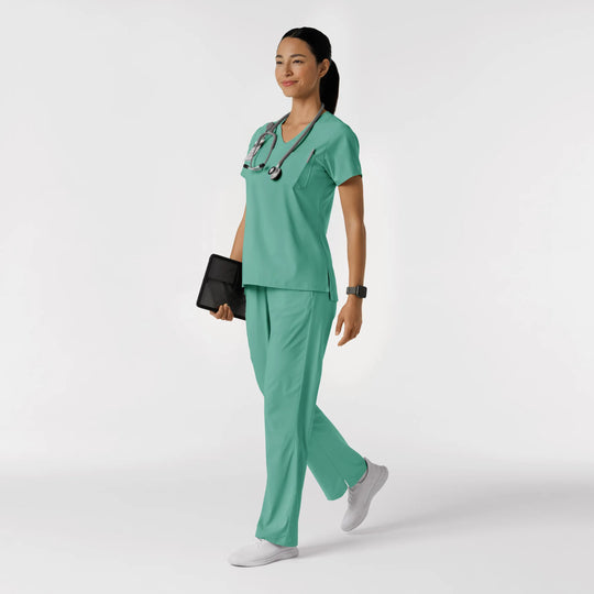 Wink Scrubs Women's Bootcut Scrub Pant Turquoise | scrub-supply.com