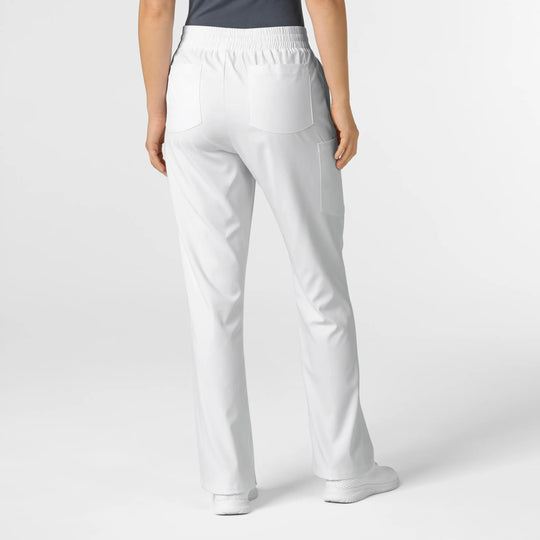 Wink Scrubs Women's Bootcut Scrub Pant White | scrub-supply.com